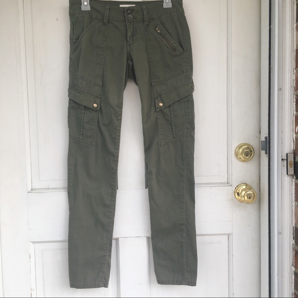 Army Green Cargo Pants